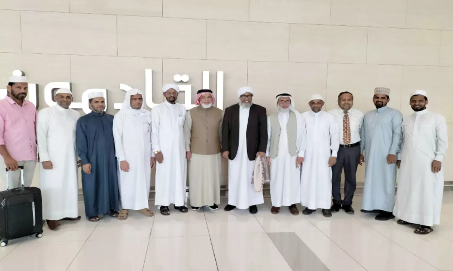 പേ​രോ​ട് അ​ബ്ദു​റ​ഹ്മാ​ൻ സ​ഖാ​ഫി​ക്ക് സ്വീ​ക​ര​ണം