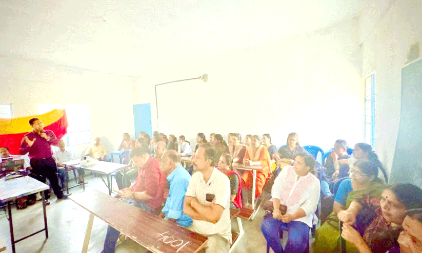 കാ​ൻ​സ​ർ ബോ​ധ​വ​ത്ക​ര​ണം സം​ഘ​ടി​പ്പി​ച്ചു