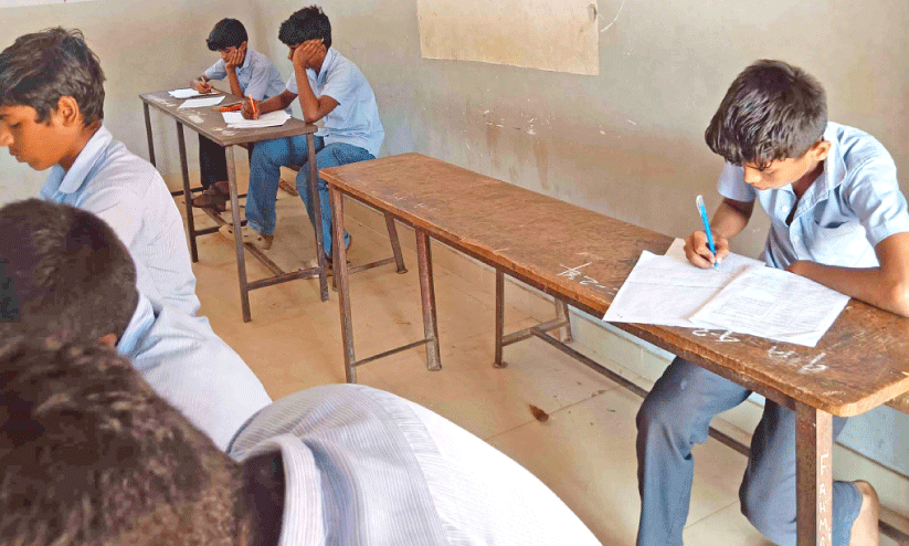 sree devs seat empty at exam hall