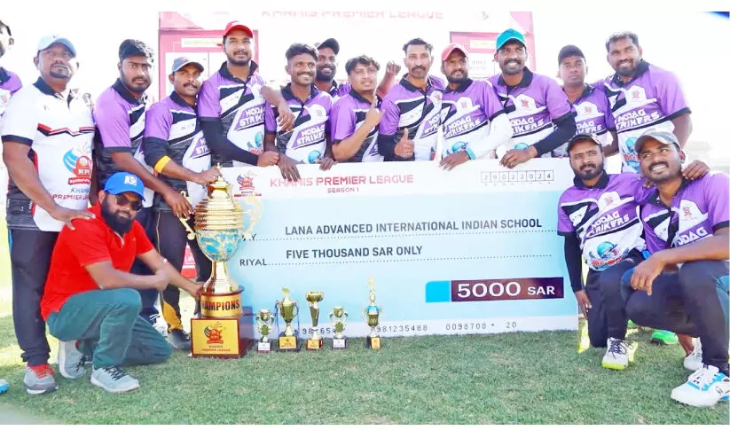 ഖ​മി​സ് മു​ശൈ​ത്ത് ക്രി​ക്ക​റ്റ് പ്രീ​മി​യ​ർ ലീ​ഗി​ൽ   മൊ​ടാ​ഗ് സ്‌​ട്രെ​ക്കേ​ഴ്സ് വി​ജ​യി​ക​ൾ