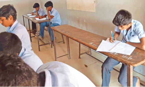 sree devs seat empty at exam hall
