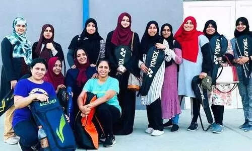 badminton lovers team