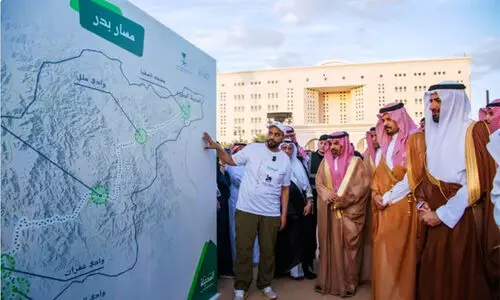 മദീനയിൽ ‘ബദർ പാത’ യാത്രക്ക്​ തുടക്കം