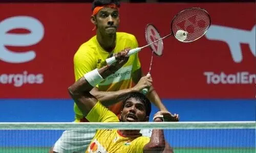 ഫ്രഞ്ച് ഓപൺ സൂപ്പർ ബാഡ്മിന്റൺ: സാത്വിക്- ചിരാഗ് സഖ്യം സെമിയിൽ