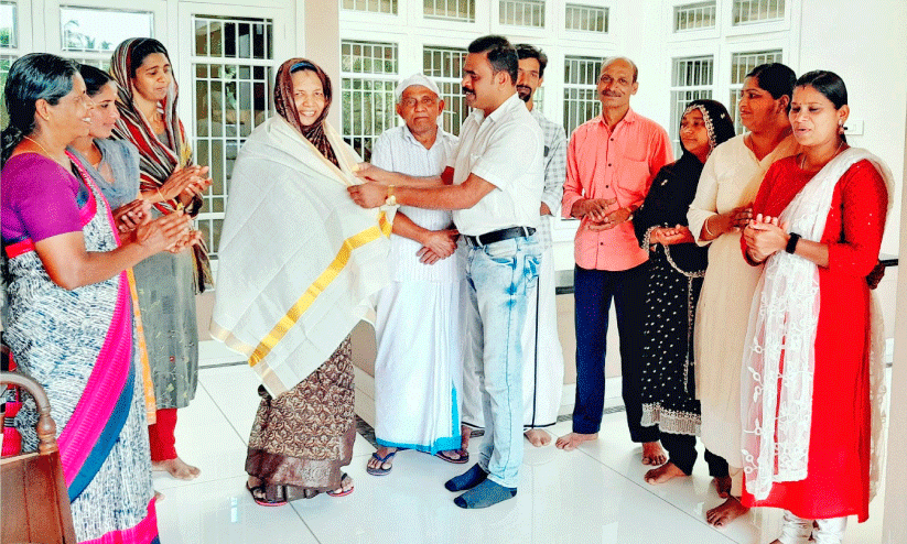 honouring TK fathima on womens day honouring TK fathima on womens day