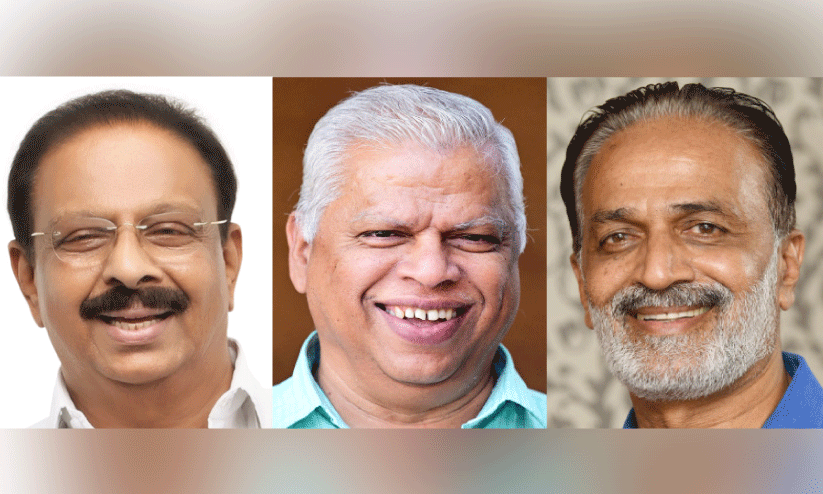 K Sudhakaran, MV jayarajan, C raghunath
