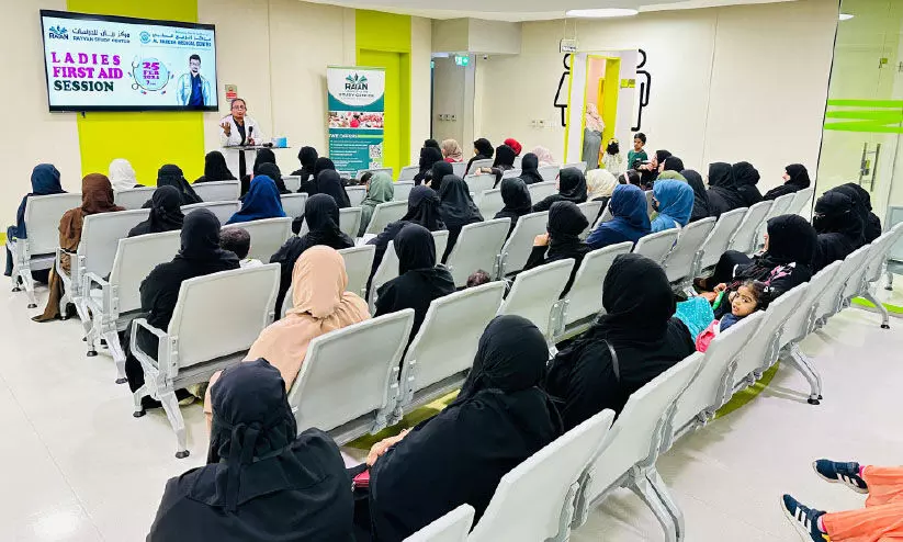 ഫ​സ്റ്റ് എ​യ്‌​ഡ്‌ ട്രെ​യി​നി​ങ്    പ്രോ​ഗ്രാം സം​ഘ​ടി​പ്പി​ച്ചു