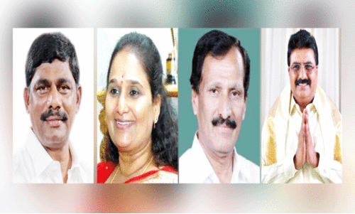 ക​ർ​ണാ​ട​ക​യി​ൽ ആ​റു സ്ഥാ​നാ​ർ​ഥി​ക​ളെ പ്ര​ഖ്യാ​പി​ച്ച് ​കോ​ൺ​ഗ്ര​സ്