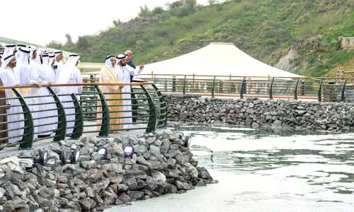 കൽബയിൽ വിവിധ പദ്ധതികൾ ഉദ്​ഘാടനം ചെയ്ത്​ ശൈഖ്​ സുൽത്താൻ