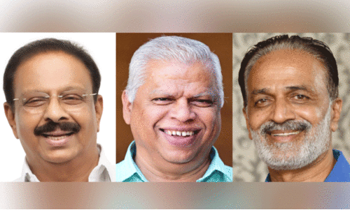 K Sudhakaran, MV jayarajan, C raghunath
