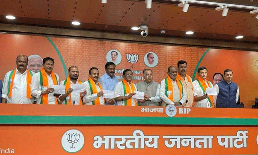 BRS leaders joins bjp