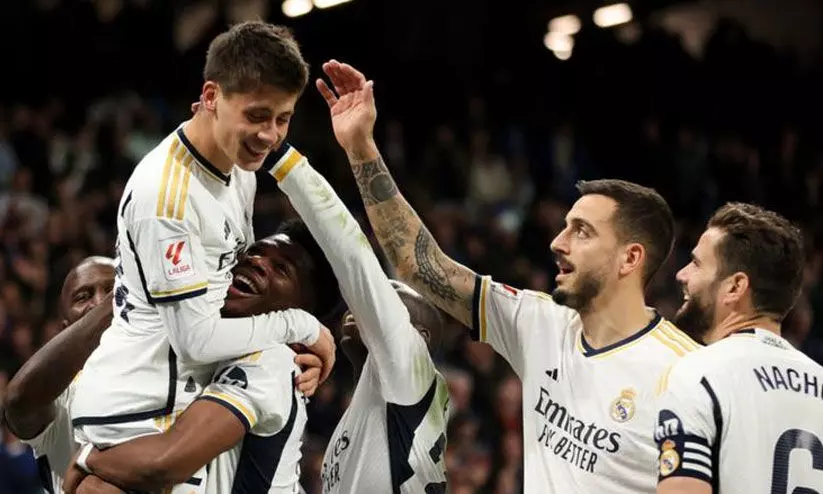 സെൽറ്റ വിഗോയെ തരിപ്പണമാക്കി റയൽ മാഡ്രിഡിന്റെ വിജയഭേരി സെൽറ്റ വിഗോയെ തരിപ്പണമാക്കി റയൽ മാഡ്രിഡിന്റെ വിജയഭേരി