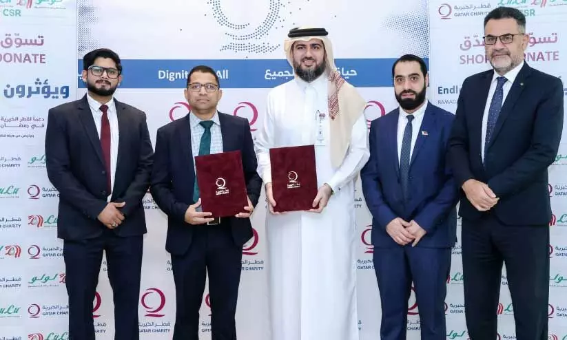 charity contract signing