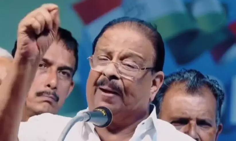 പൗരത്വ നിയമം ഇൻഡ്യ സർക്കാർ അറബിക്കടലിൽ വലിച്ചെറിയുമെന്ന് കെ. സുധാകരൻ: ‘ശരീരത്തിൽ ഒരുതുള്ളി രക്തമുള്ള കാലത്തോളം നടപ്പാക്കാൻ അനുവദിക്കില്ല’