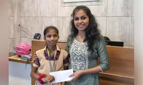 ritu lakshmi is a 6th grader on her way to service is a 6th grader on her way to service