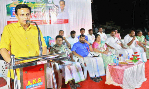 road renovation inaugration by Minister Riyas road renovation inaugration by Minister Riyas