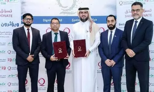 charity contract signing