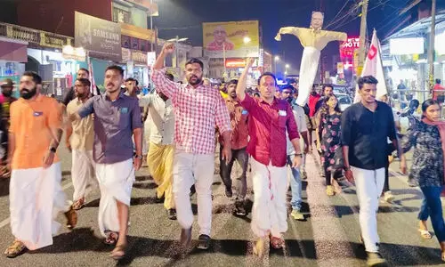 പൗരത്വ നിയമത്തിനെതിരെ ഡി.വൈ.എഫ്.ഐ നൈറ്റ് മാർച്ച്