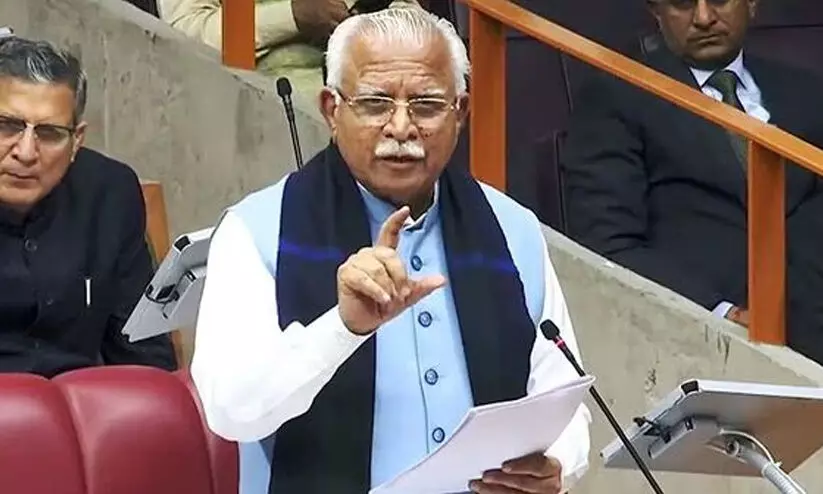 ഹരിയാന മുഖ്യമന്ത്രി മനോഹര്‍ലാല്‍ ഖട്ടര്‍ രാജിവെച്ചു; ബി.ജെ.പി-ജെ.ജെ.പി സഖ്യം വഴിപിരിയുന്നു