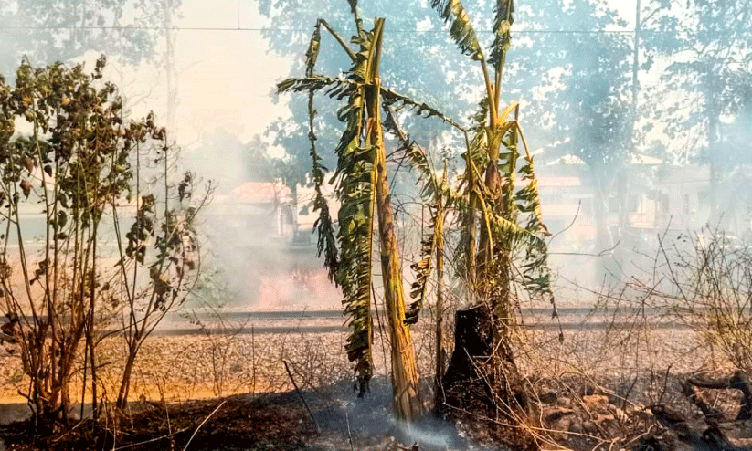 fire at railway outland fire at railway outland