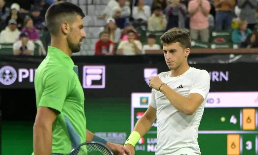 ദ്യോകോവിച്ചിന് നാണംകെട്ട തോൽവി; ഇന്ത്യൻ വെൽസിൽ പരാജയപ്പെട്ടത് 123ാം റാങ്കുകാരനോട്