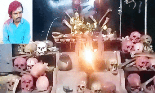 രാ​മ​ന​ഗ​ര​യി​ലെ ഫാം ​ഹൗ​സി​ൽ​നി​ന്ന് 25 മ​നു​ഷ്യ ത​ല​യോ​ട്ടി​ക​ൾ പി​ടി​ച്ചെ​ടു​ത്തു