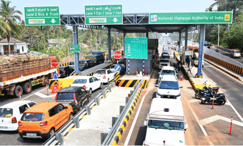 thalassery- mahe byapss toll plaza