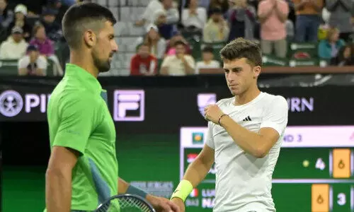 ദ്യോകോവിച്ചിന് നാണംകെട്ട തോൽവി; ഇന്ത്യൻ വെൽസിൽ പരാജയപ്പെട്ടത് 123ാം റാങ്കുകാരനോട്