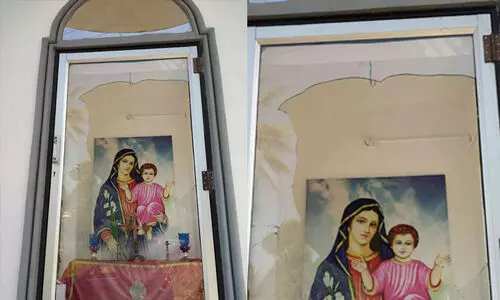 ഇടുക്കിയിൽ നിരവധി കുരിശടികൾക്ക് നേരെ അക്രമം