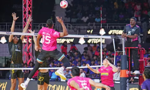 പ്രൈം വോളി: അഹ്മദാബാദിനെ വീഴ്ത്തി ബംഗളൂരു