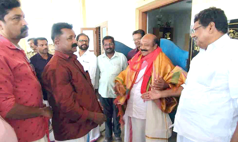 New Panchayat President Palliera Sasi