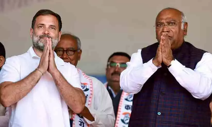 Rahul Gandhi, Mallikarjun Kharge Rahul Gandhi, Mallikarjun Kharge