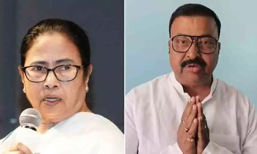 അവനുമായി ഇനിയൊരു ബന്ധവുമില്ല; ഇഷ്ടമുള്ള രീതിയിൽ ജീവിക്കട്ടെ -സഹോദരനെ തള്ളിപ്പറഞ്ഞ് മമത ബാനർജി അവനുമായി ഇനിയൊരു ബന്ധവുമില്ല; ഇഷ്ടമുള്ള രീതിയിൽ ജീവിക്കട്ടെ -സഹോദരനെ തള്ളിപ്പറഞ്ഞ് മമത ബാനർജി