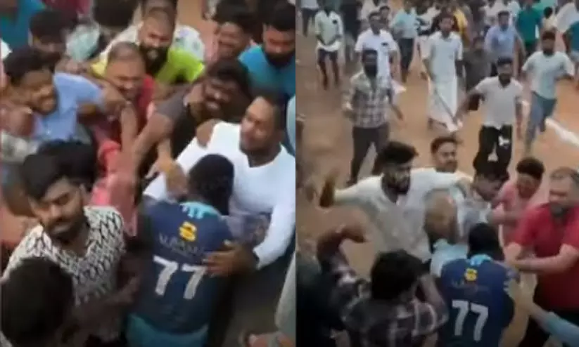 ഫുട്ബാൾ ടൂർണമെന്‍റിനിടെ വിദേശ താരത്തിന് കാണികളുടെ മർ​ദനം; വംശീയമായി അധിക്ഷേപിച്ചെന്നും പരാതി