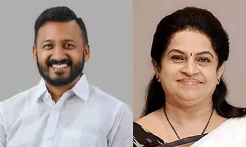 പത്മജ പൊളിറ്റിക്കലി തന്തക്ക് പിറക്കാത്ത മകൾ; രാഹുൽ മാങ്കൂട്ടത്തിലിന് അഹങ്കാരത്തിന്റെ സ്വരമെന്ന് വിമർശനം