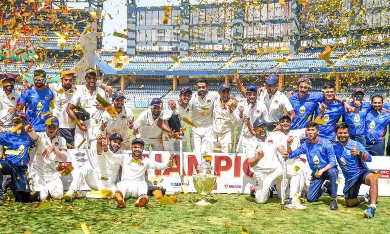 രഞ്ജി ട്രോഫിയിൽ മുംബൈ വമ്പ്; വിദർഭയെ കീഴടക്കി 42ാം കിരീടം