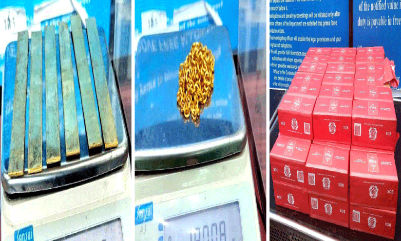 തി​രു​വ​ന​ന്ത​പു​രം രാ​ജ്യാ​ന്ത​ര വി​മാ​ന​ത്താ​വ​ള​ത്തി​ല്‍ 880 ഗ്രാം സ്വര്‍ണം പിടികൂടി