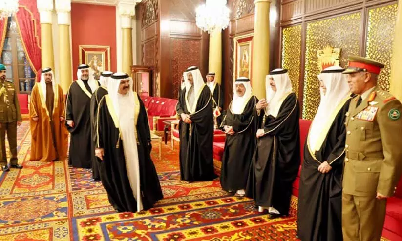 hamad king received hamad king received