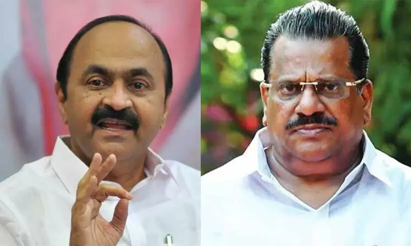 ‘ഇ.പി ജയരാജന് സംഘ്പരിവാറിന്റെ ബി ടീം ക്യാപ്റ്റൻ, അദ്ദേഹം എല്.ഡി.എഫ് കണ്വീനറോ അതോ എന്.ഡി.എ കണ്വീനറോ?; പരിഹാസവുമായി വി.ഡി സതീശൻ ‘ഇ.പി ജയരാജന് സംഘ്പരിവാറിന്റെ ബി ടീം ക്യാപ്റ്റൻ, അദ്ദേഹം എല്.ഡി.എഫ് കണ്വീനറോ അതോ എന്.ഡി.എ കണ്വീനറോ?; പരിഹാസവുമായി വി.ഡി സതീശൻ