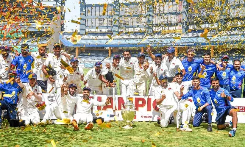 രഞ്ജി ട്രോഫിയിൽ മുംബൈ വമ്പ്; വിദർഭയെ കീഴടക്കി 42ാം കിരീടം