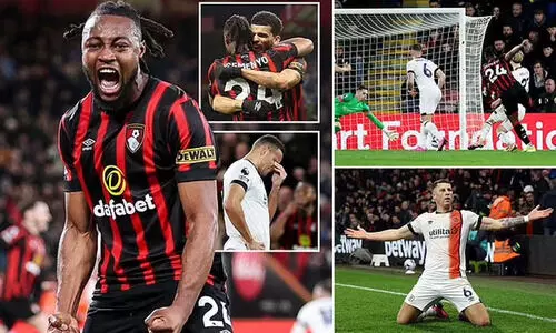 ഇതാണ് മക്കളെ തിരിച്ചുവരവ്! മൂന്നു ഗോളിന് പിന്നിൽനിന്ന ബേൺമൗത്ത് നാലടിച്ച് ജയം പിടിച്ചെടുത്തു