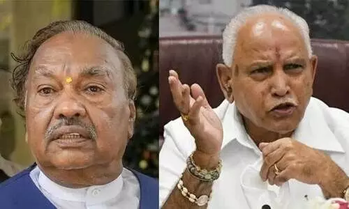 മകന് സീറ്റില്ല; കർണാടകയിൽ ബി.ജെ.പി നേതൃത്വവുമായി ഉടക്കി മുൻ ഉപമുഖ്യമന്ത്രി ഈശ്വരപ്പ