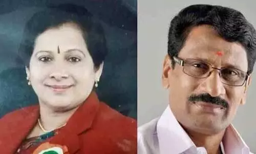 Padmini Thomas, Thampanoor Satish