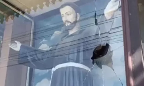 കുരിശു പള്ളികൾ കല്ലെറിഞ്ഞ് നശിപ്പിച്ച കേസിൽ ഒരാൾ അറസ്റ്റിൽ