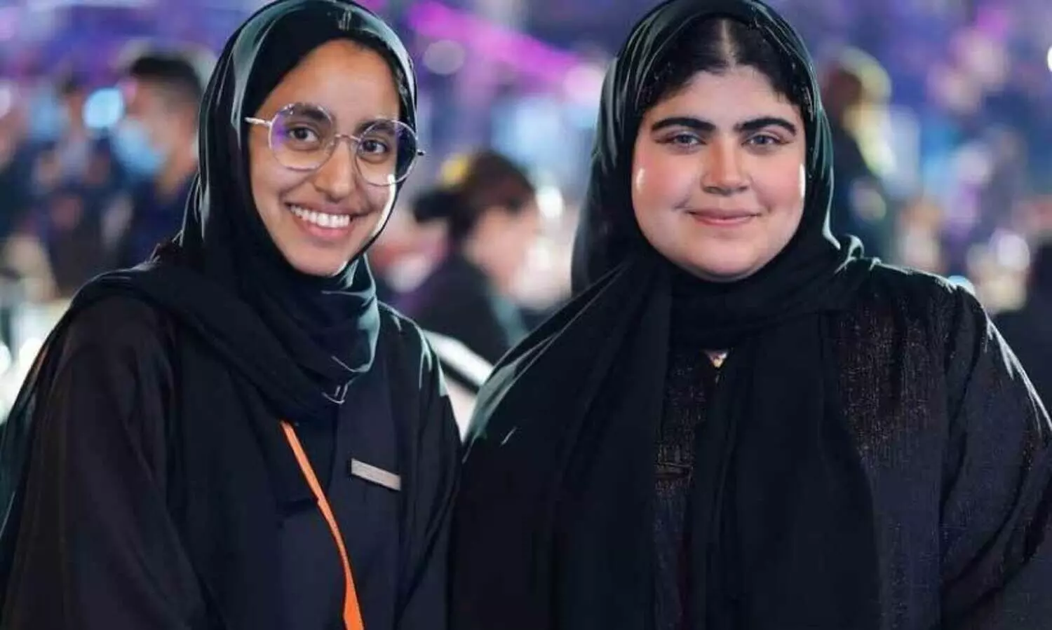 നൂറ അൽ ഹെലാലിയും  മർയം ​അൽ ഹെലാലിയും