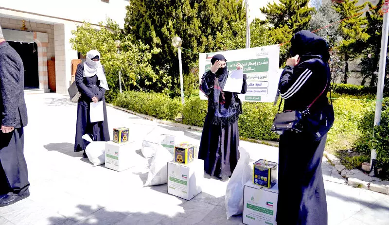 ഐ.​ഐ.​സി.​ഒ ജോ​ർ​ഡനി​ൽ    ഇ​ഫ്താ​ർ കി​റ്റ് വി​ത​ര​ണം ആ​രം​ഭി​ച്ചു