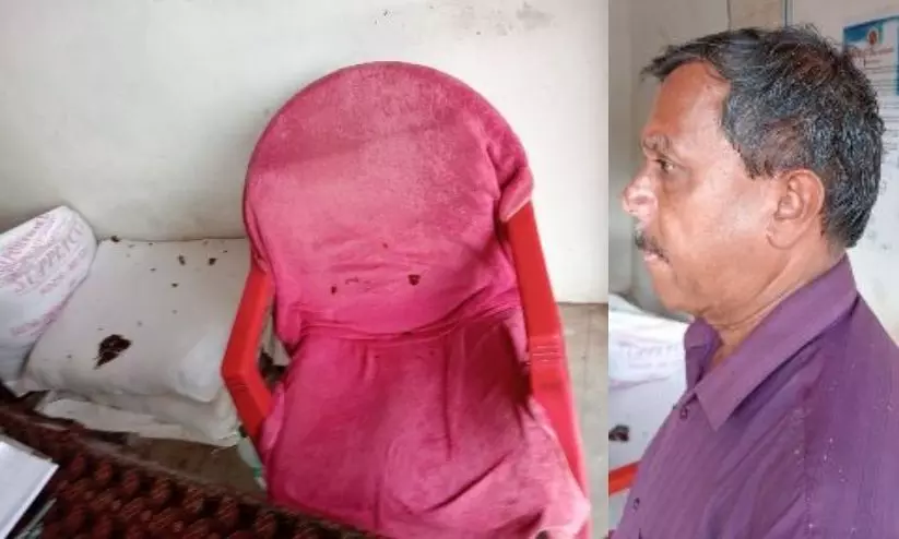 റേഷൻകട ജീവനക്കാരനെ ബിയർ കുപ്പി കൊണ്ട് തലക്കടിച്ചു പരിക്കേൽപ്പിച്ച പ്രതിയെ പിടികൂടി റേഷൻകട ജീവനക്കാരനെ ബിയർ കുപ്പി കൊണ്ട് തലക്കടിച്ചു പരിക്കേൽപ്പിച്ച പ്രതിയെ പിടികൂടി