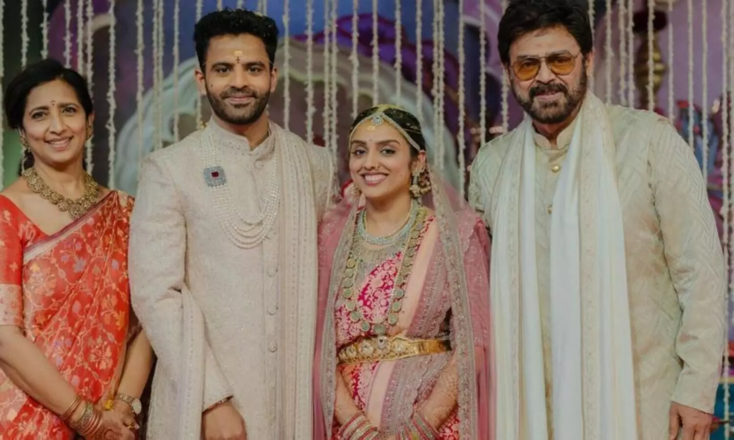 Venkatesh Daggubatis daughter Hayavahini ties the knot with Nishanth