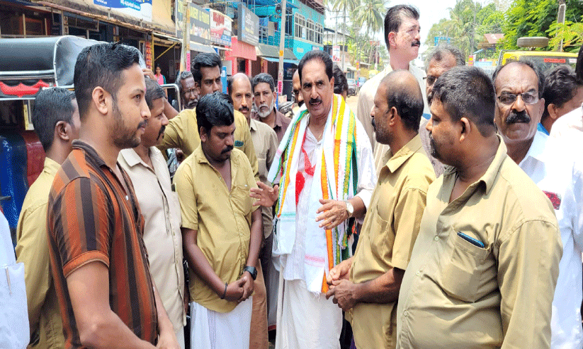 എന്.കെ. പ്രേമചന്ദ്രന്റെ പ്രചാരണത്തിന് പുനലൂര് മണ്ഡലത്തില് തുടക്കം എന്.കെ. പ്രേമചന്ദ്രന്റെ പ്രചാരണത്തിന് പുനലൂര് മണ്ഡലത്തില് തുടക്കം