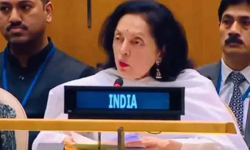 മറ്റ് മതങ്ങളും വിവേചനം നേരിടുന്നുണ്ട്; ഇസ്ലാമോഫോബിയ തടയാൻ യു.എന്നിൽ പ്രത്യേക ദൂതൻ വേണ്ട; എതിർപ്പുമായി ഇന്ത്യ മറ്റ് മതങ്ങളും വിവേചനം നേരിടുന്നുണ്ട്; ഇസ്ലാമോഫോബിയ തടയാൻ യു.എന്നിൽ പ്രത്യേക ദൂതൻ വേണ്ട; എതിർപ്പുമായി ഇന്ത്യ